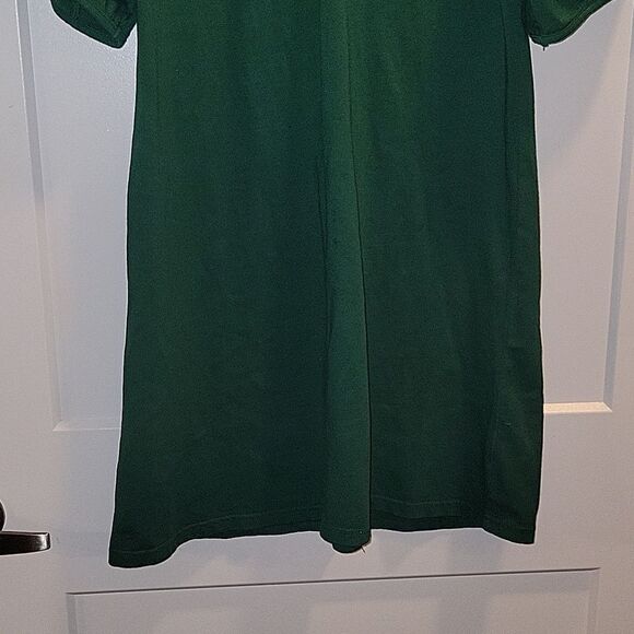 Velvet by Graham and Spencer for Anthropologie Front-Seamed Green Dress Small - Picture 7 of 7